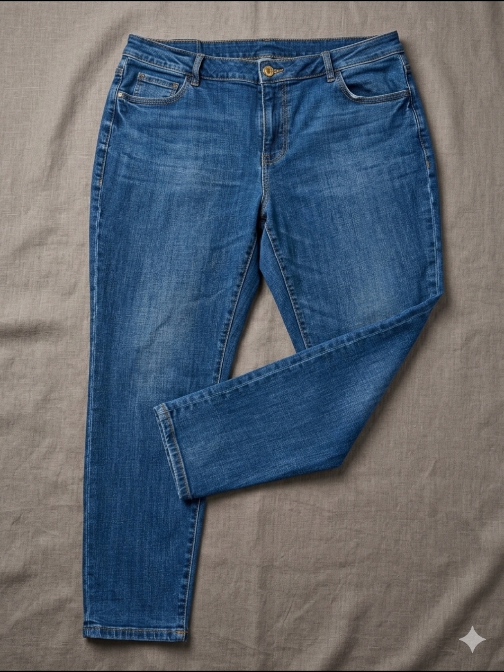 CAbi Skinny Stretchy Mid Rise Jeans